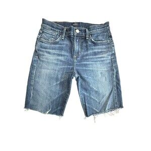 AGOLDE Denim Jean Shorts‎ Size 25 Jorts Cut Off Stretch Mid Rise Stretch #A13-10